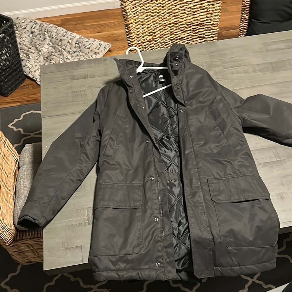 H&M men’s Small parka coat